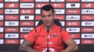 Daniel Arreola previo al partido Alajuelense vs Limón