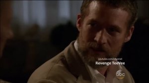 Revenge 4x06  "Damage" David Accuses Nolan of Greed in Front of Camera Interview