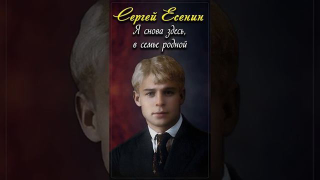 Я снова здесь, в семье родной - Сергей Есенин (читает Расул Давлетов) #shorts