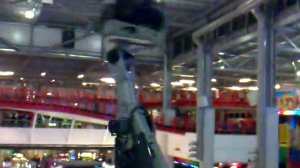 Robot Arm ride at Weston Super Mare Pier