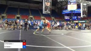 195 Lbs Round Of 16 - Robert Plympton, Oregon Vs Nick Nosler, Illinois 325e