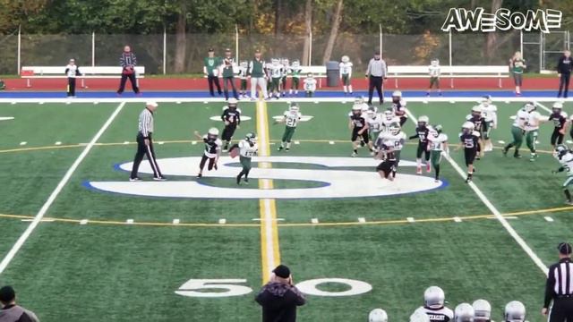 Karson Scott #13 picks up a fumble jukes and breaks tackles for a first down! смотреть онлайн