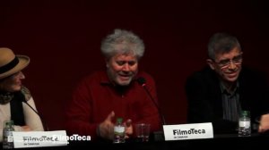 Pedro Almodóvar i Marisa Paredes a la Filmoteca - Presentació