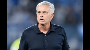 Mourinho refuses to take ANY questions after Roma's defeat by Inter