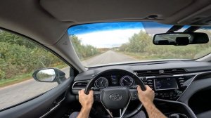 2019 Toyota Camry 2.5L POV TEST DRIVE