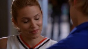 Glee - Quinn Gives Sam Some Arnica For His Bruise And Wears Sam's Promise Ring 2x08