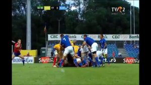 Romania scrum dominance in Nations Cup 2015