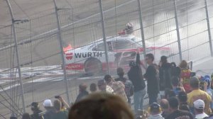 Sam Hornish Jr. Victory smoke show LVMS March 9/2013