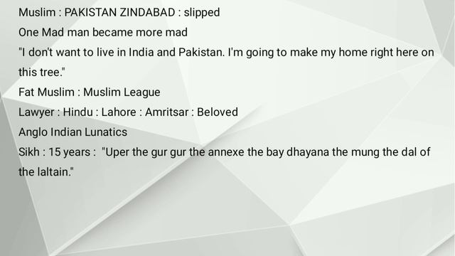 Toba Tek Singh by Saadat Hasan Manto Summary and Analysis Explained in English смотреть онлайн