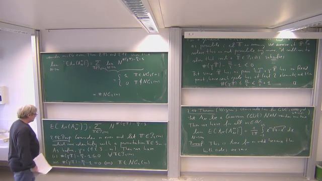 Random Matrices: Combinatorial Proof of Semicircle Law смотреть онлайн