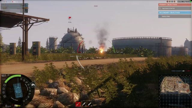 First run Armored Warfare