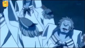 Ekspresi shirohige dan para admiral ketika luffy mengeluarkan haoshoku haki di marineford