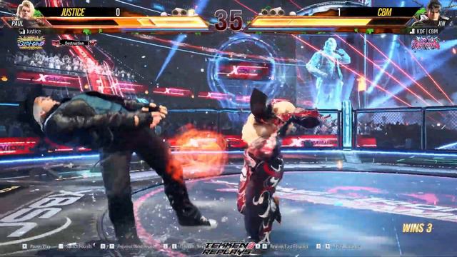 T8 🔥 CherryBerryMango (Jin) vs Justice (Paul) 🔥 Tekken 8 смотреть онлайн