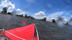 Wrestling with wind and waves in my Grabner Escape