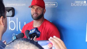 Albert Pujols reflects on time with Dodgers, praises Mookie Betts
