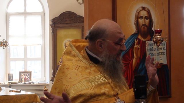 17.03.2024г "Воспоминание Адамова изгнания. Прощеное воскресенье" Проповедь прот. Геннадия Заридзе