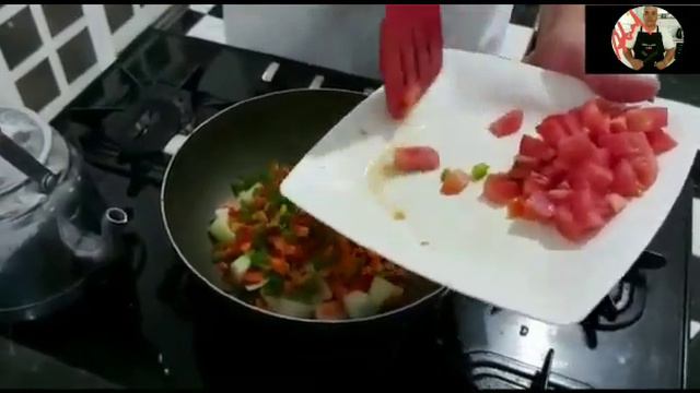 frango alla cacciatore.