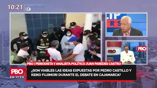 Juan Paredes Castro ¿Son viables ideas expuestas por Castillo y Keiko durante el debate en CHOTA?