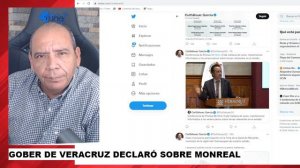 ELDIRECTO MENSAJE A MONREAL!!! EL GOBER DE VERACRUZ LE RECORDÓ AL SENADOR, TE ARREGLAS CON AMLO.