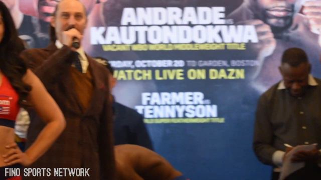 DAYUUM INTENSE! Tevin Farmer Vs Toka Khan Clary weigh in & face off смотреть онлайн