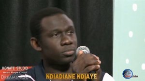 Dignité - Ndiadiane Ndiaye - Konaté studio dans Dreamstage avec Pape Diouf en live