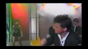 Luis Miguel en el estudio de Color Visión, República Dominicana 1992