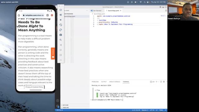 Lightning Talk  Maestro Automation  April 20th 2023  Daniel Olatoye