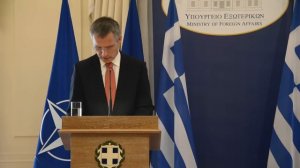 NATO Secretary General - Joint press point with Greek Foreign Minister