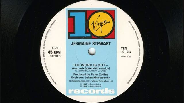 Jermaine Stewart - The word is out (1984 West mix extended version) смотреть онлайн