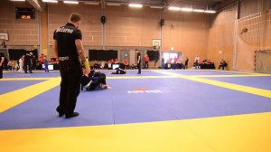 Mohammed Ahmed vs Övind Kjärandsen, White Open  -76 kg Adult, Nordic BJJ Open 2015