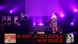 ik geef je een roosje, mijn Roosje