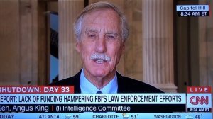 Independent Angus King Speaks Out on FBI, FDA, TSA Sounding Alarms on Trumps Shutdown!