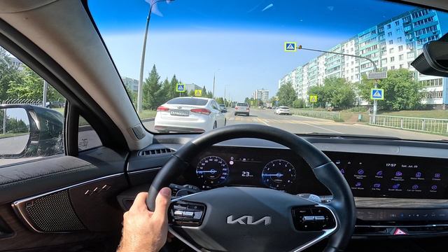 2021 KIA K8 POV TEST DRIVE смотреть онлайн