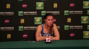 Flavia Pennetta Quarterfinal Press Conference