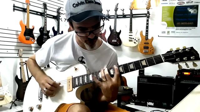 Improviso de Guitarra - Metal | Gibson Les Paul P90 | Silvinho Fernandes смотреть онлайн