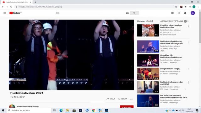 Funkisfestivalen Halmstad 2021, kort intro смотреть онлайн