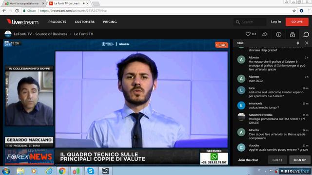 13 aprile Giuseppe Roccasalvo Le Fonti tv intervista Gerardo Marciano смотреть онлайн