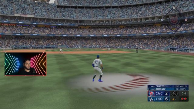 MLB the show 23 - 4k - jugamos contra los cubs - carlos duarte- rtts смотреть онлайн