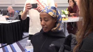Sifan Hassan Meets With The Press Ahead Of Chicago Marathon 2023