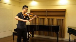 Sonata No. 1 in G minor for Solo Violin: Adagio (J.S. Bach) 07.27.16.