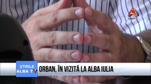 ORBAN, IN VIZITA LA ALBA IULIA