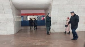 Станция метро "Тверская" // 10 марта 2024 года