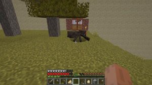 Minecraft-продолжаем строить базу, рейд разбойников"Прохождение без комментариев"