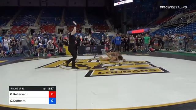 145 Lbs Round Of 32 - Keegan Roberson, Illinois Vs Kyle Dutton, Missouri Fd7b смотреть онлайн