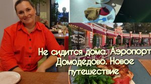 Летим из Аэропорта ДОМОДЕДОВО. НОВОЕ ПУТЕШЕСТВИЕ