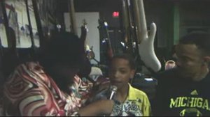 Brandon Rose 12 Year Old Bass Player Live - Interview