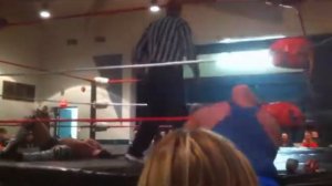 Big Jess Youngblood and Danny Duggan vs. Steve Rivers and Evan Inferno - Real Canadian Wrestling