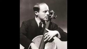 Emanuel Feuermann: Interview and playing his Cello on radio, 1940