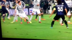 Goal Rolando - Juventus vs Inter (2-2-2014)