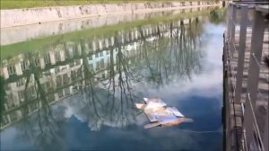 ALMA KARLIN AT LJUBLJANICA RIVER